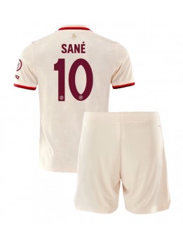 Bayern Munich Leroy Sane #10 Replika Tredje Kläder Barn 2024-25 Kortärmad (+ byxor)